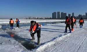 Mùa đông ít băng ở Cáp Nhĩ Tân Mùa đông ít băng ở Cáp Nhĩ Tân