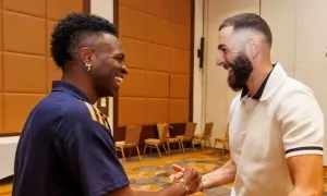 Benzema: 'Vinicius sẽ sớm giành Quả Bóng Vàng'