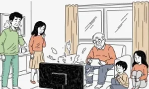 Bố càng lớn tuổi, tần suất xem phim nóng càng nhiều